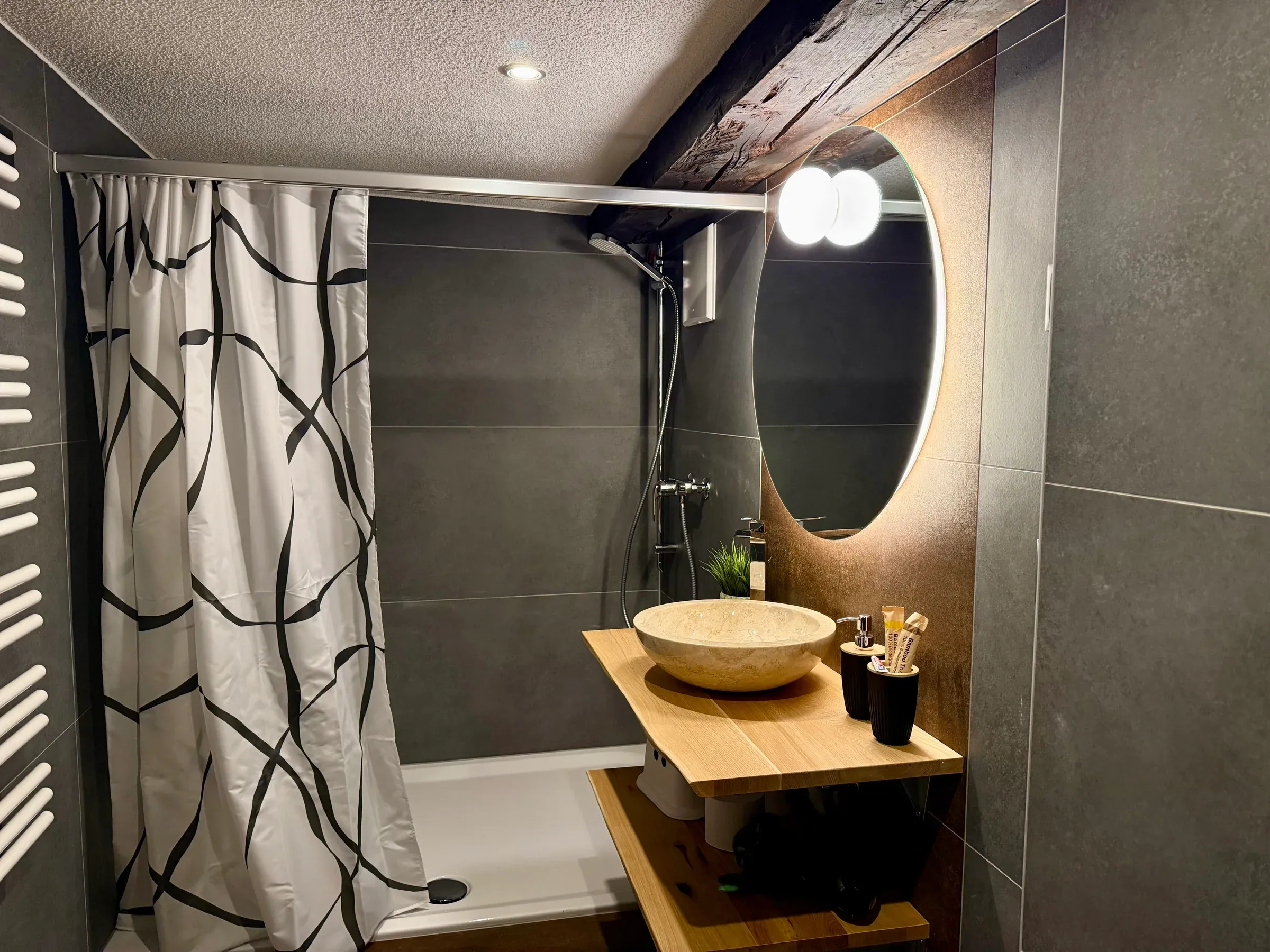 Bagno con doccia