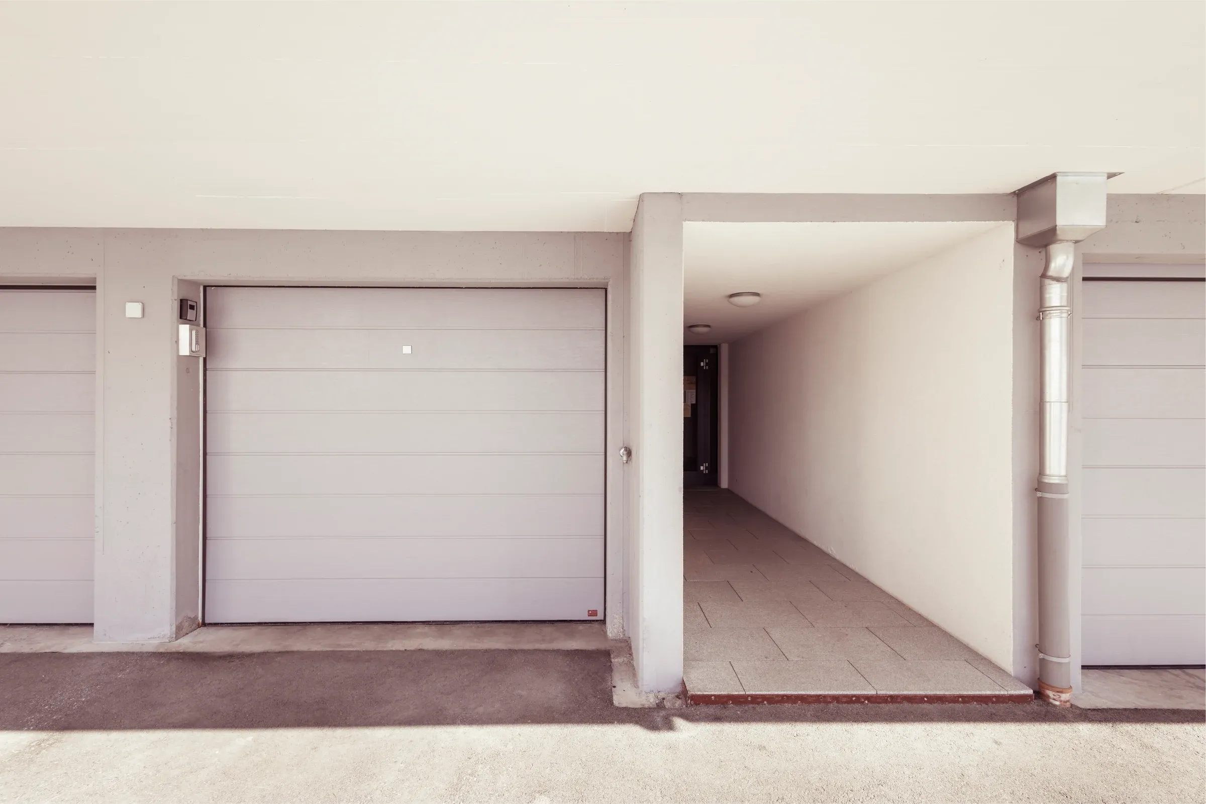 Garage du bâtiment